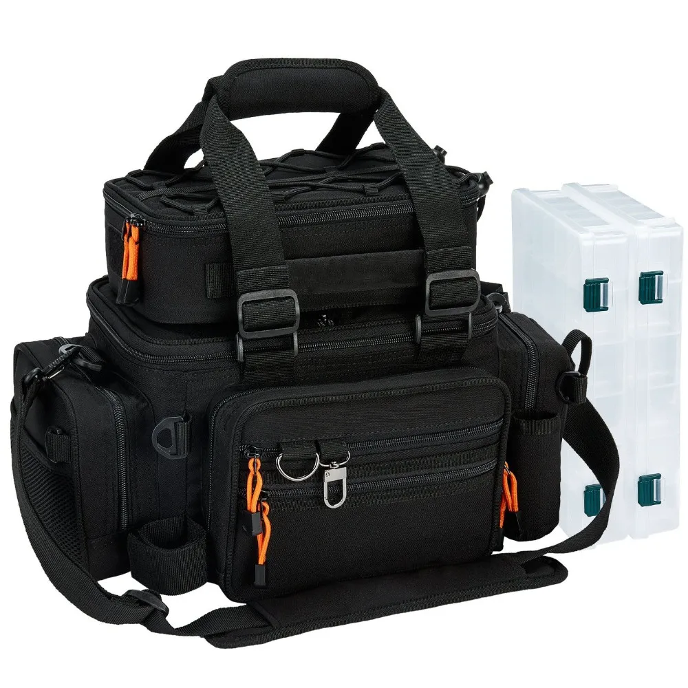 户外钓鱼钓具袋军用级超大存储钓具包