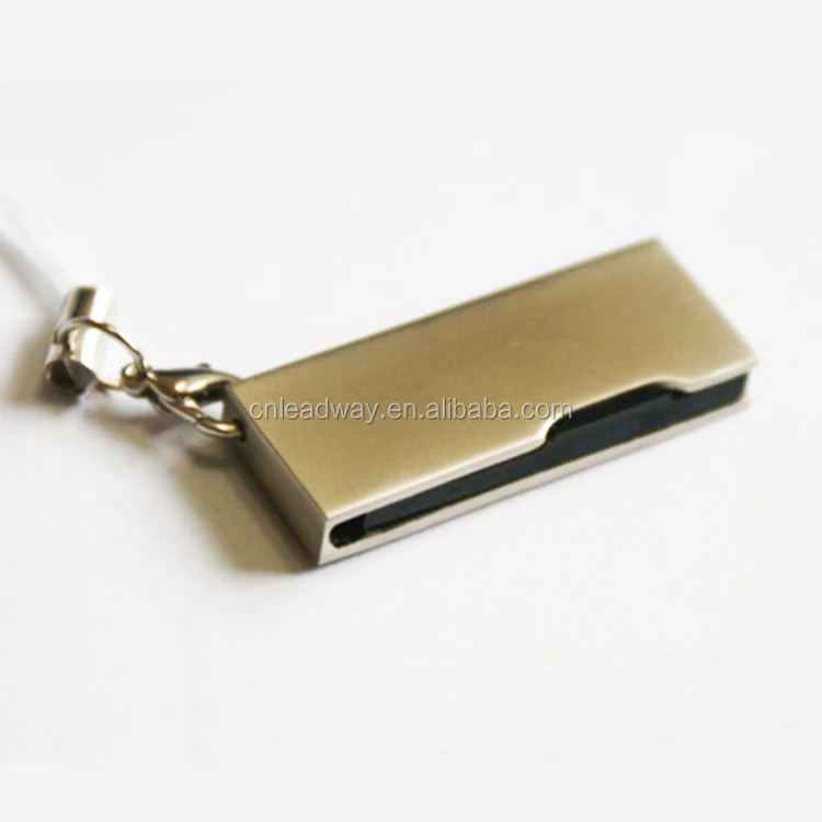 Special gift custom logo metal 8gb usb drive swivel - ANKUX.COM