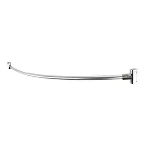 Image of QJMAX Amazon Anti-rust SS Material 44 to 72-Inch Extensible Curved Shower Curtain Rod