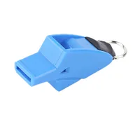 

L03 Wholesale Custom color sports molten Dolfin B whistle lanyard survival plastic Blazza whistle for sale