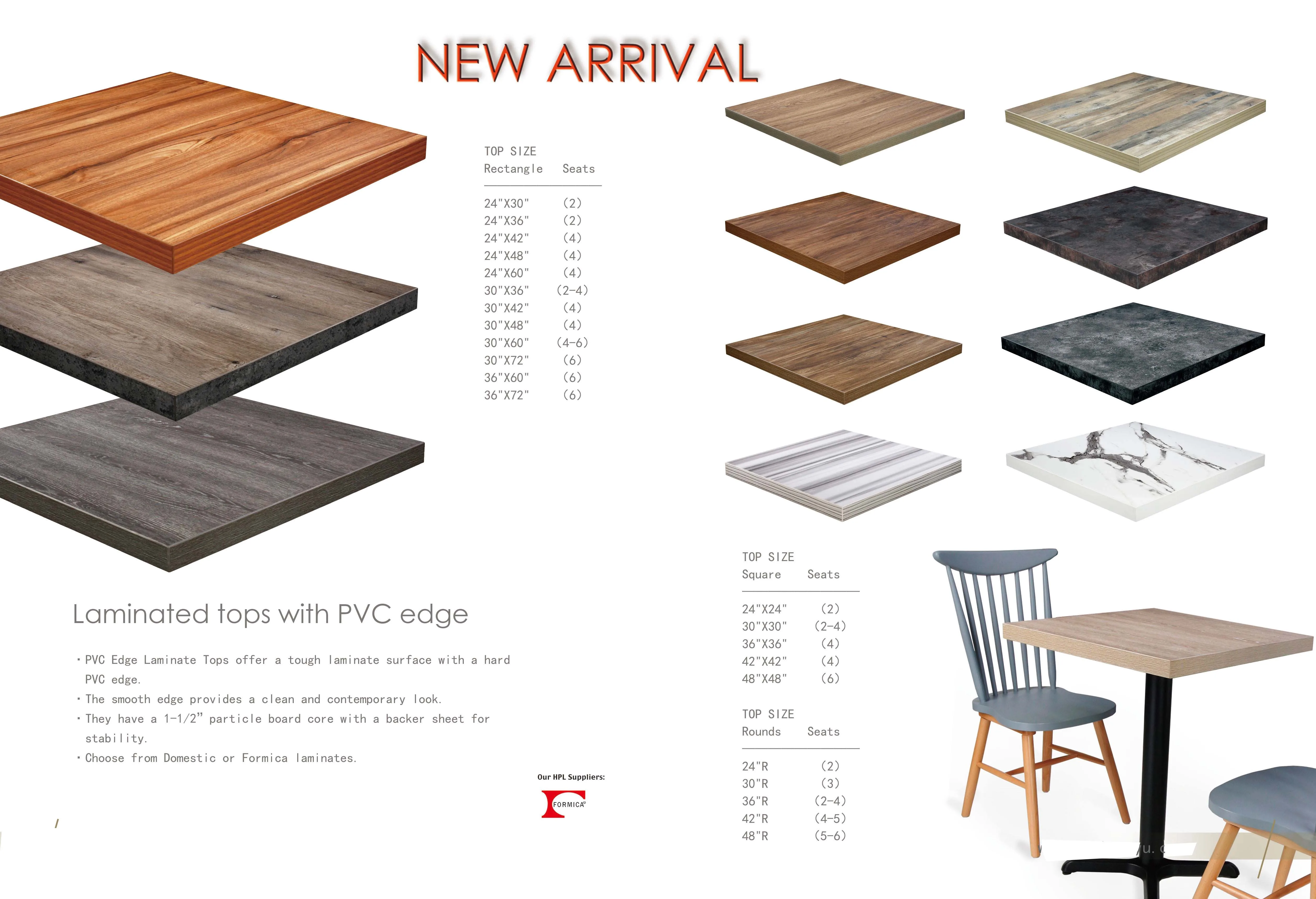 Modern Square Wooden Furniture Laminate Coffee Restaurant Table Buy