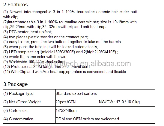 DT-CP30 with clip Features