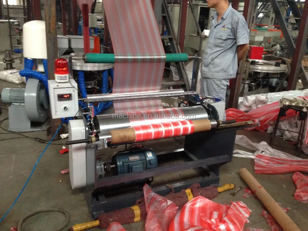 
SJ-40D 500mm Double Color Film Blowing Machine 