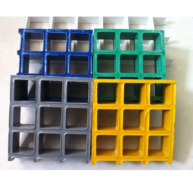 High Density Fiberglass Reinforced Plastic Floor Grid/frp Grating Grid