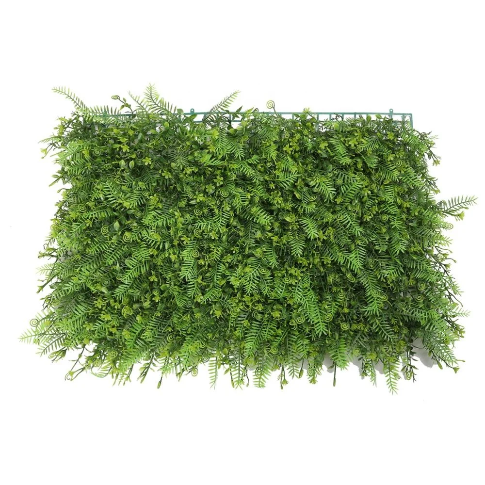 

Latest design factory wholesale high quality green artificial grass wall
