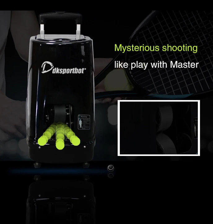 Sports Squash Ball Machine For Training And Entertainment From China