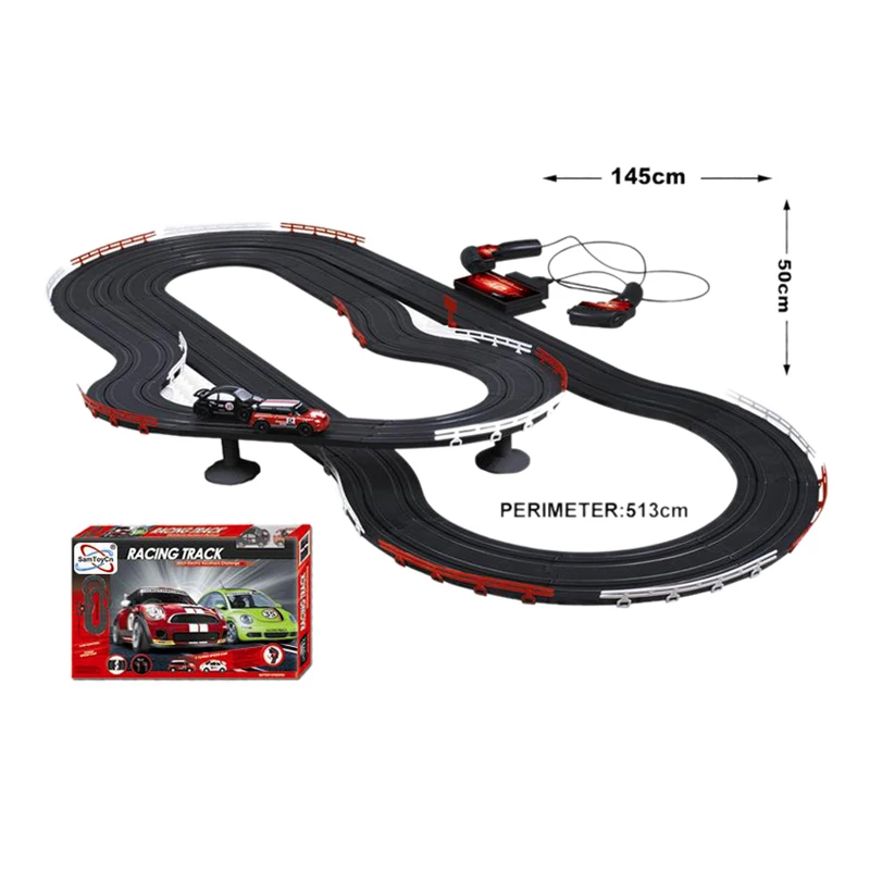 plastic car track