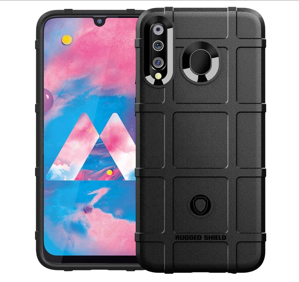 

shockproof tpu mobile phone case for Samsung Galaxy M30 back covers, 5 colors