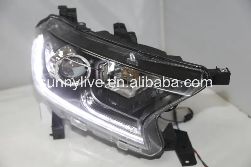 For FORD ranger SUV for Everest 2016 Head Light led headlight