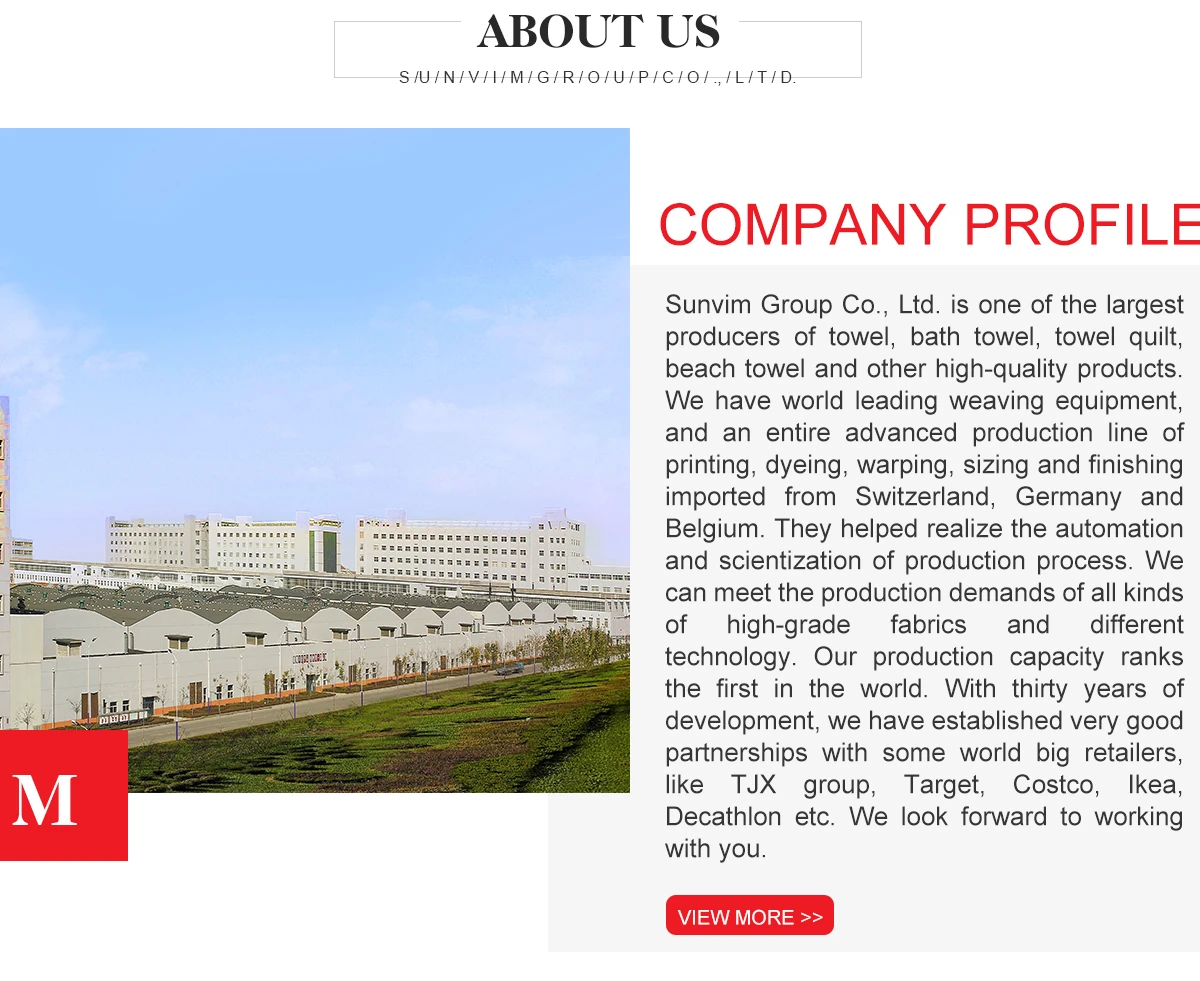 Sunvim Group Co., Ltd. - towel, pajamas