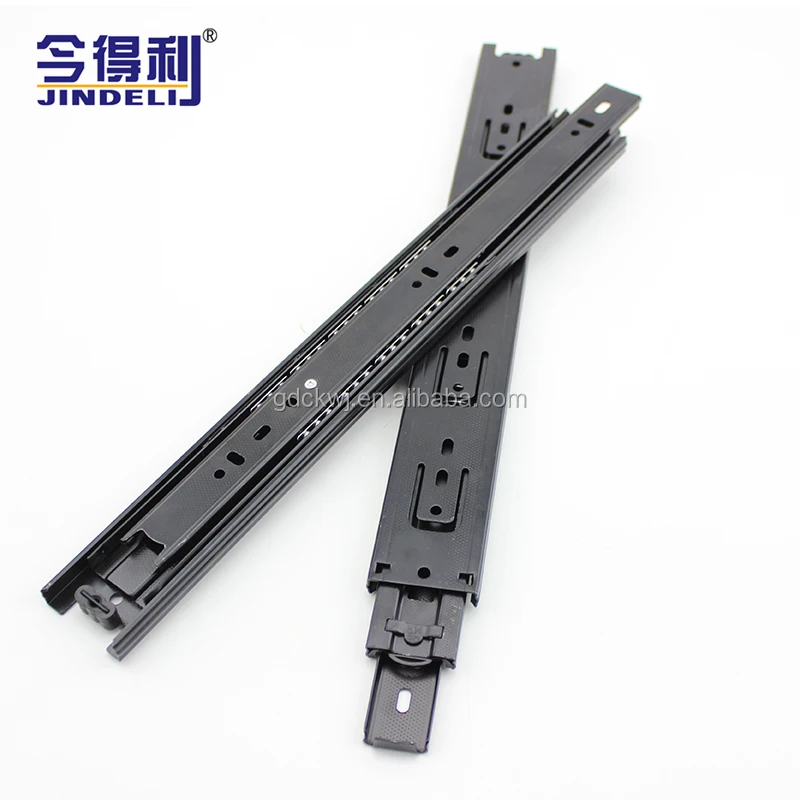 Cold Rolled Steel Triple Extension Plastic Tool Box Drawer Runner