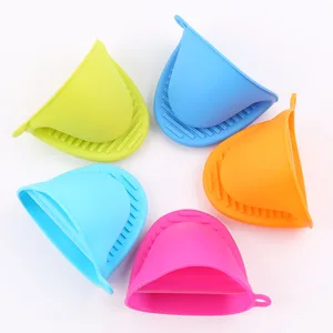 Image of promotion silicone cooking pinch grip bbq grill oven gloves pot holder