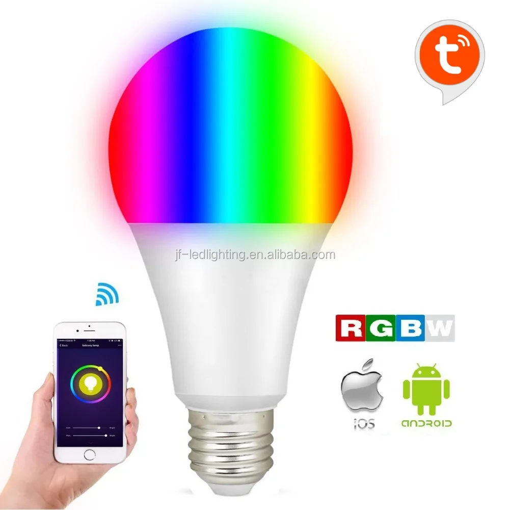 App controle household LED Light Bulb 9W WIFI  function