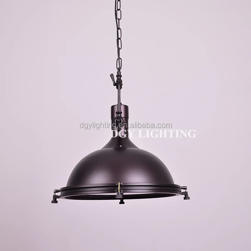 
loft shop bar art hanging industrial vintage iron retro indoor pendant lamp 