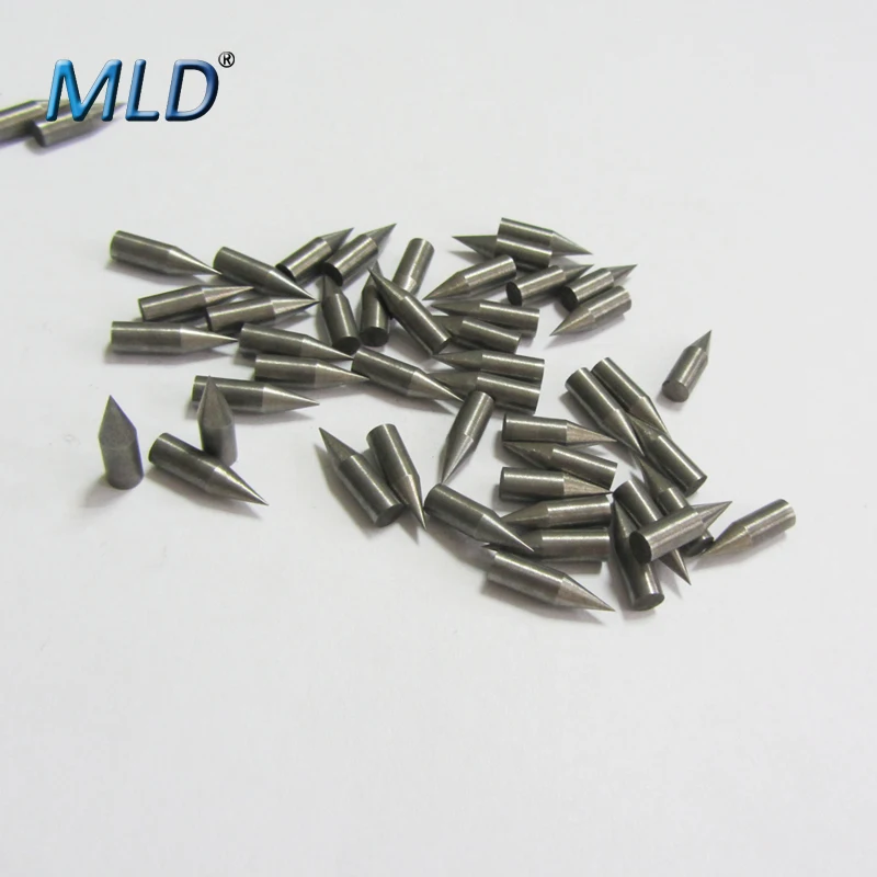 Custom Tungsten Carbide Needles Round Shape Finish Ground With Sharp
