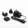 5V 9V 12V 1A ip44 detachable plug ac ac or ac to dc switching power adapter for honor electronic