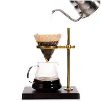 

Excellent Quality Adujust Height Metal Coffee Maker Tool Pour Over Coffee Dripper Stand Coffee Hand Drip Rack