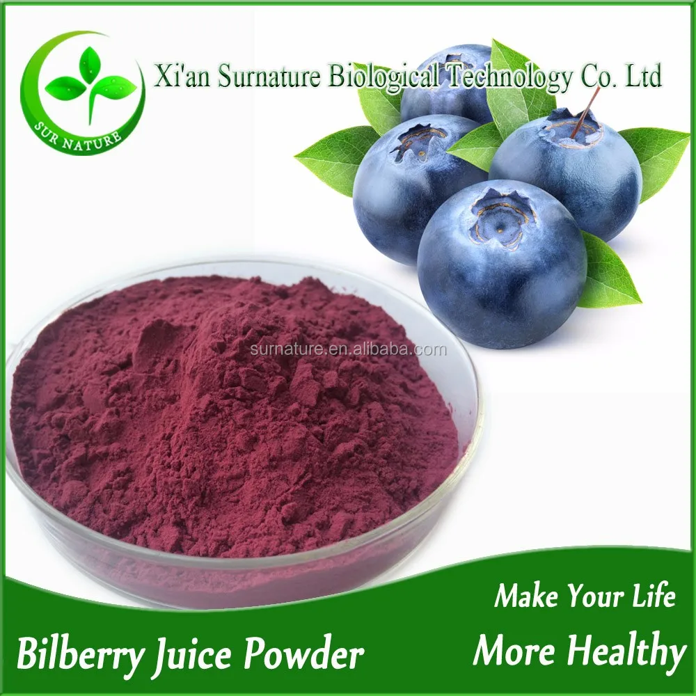 100 Pure No Carrier Freeze Dried Bilberry Juice Powder Buy Bilberry