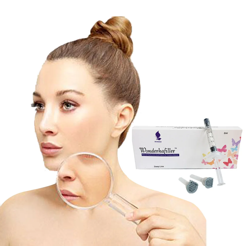 

2ml Injectable cross linked Hyaluronate Acid Lips Dermal Fillers, Transparent