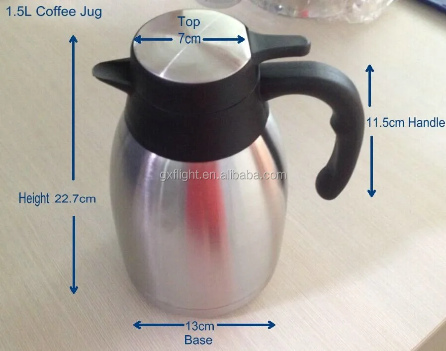 Inflight Catering 1.5l Stainless Steel Airline Coffee Pot Buy Airline
