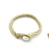 Hand making good silk thread bangle for girl