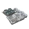 Customized 100% biodegradable wheat straw fibre plastic mould pure PLA dinnerware injection mould