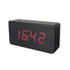 Zogift Hot Selling Wooden LED Smart Modern Digital Electronic Table Alarm Clock