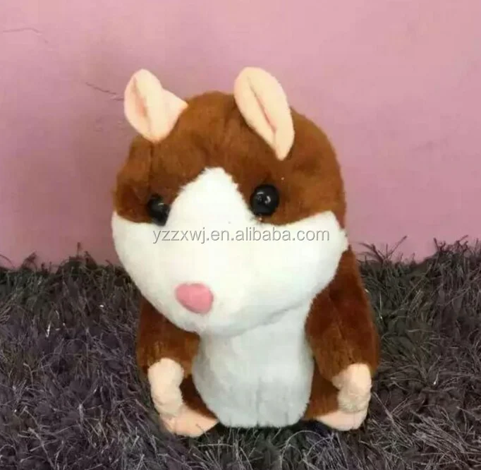 talking hamster cat toy