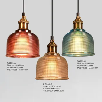 Wall Hanging Industrial Lamps American Country Style Glass Ball