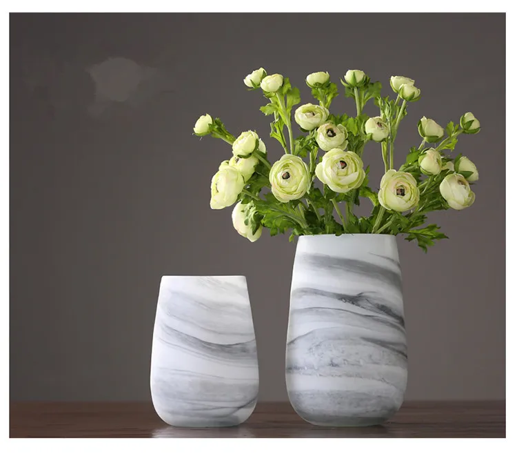 2022 Marble Flower Vases For Home Decor Buy Big Flower Vase,Marble