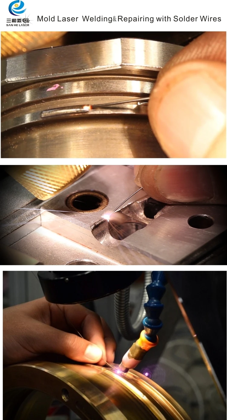 
200w 400w mold laser welding machine for metal steel mold welding and repairing 