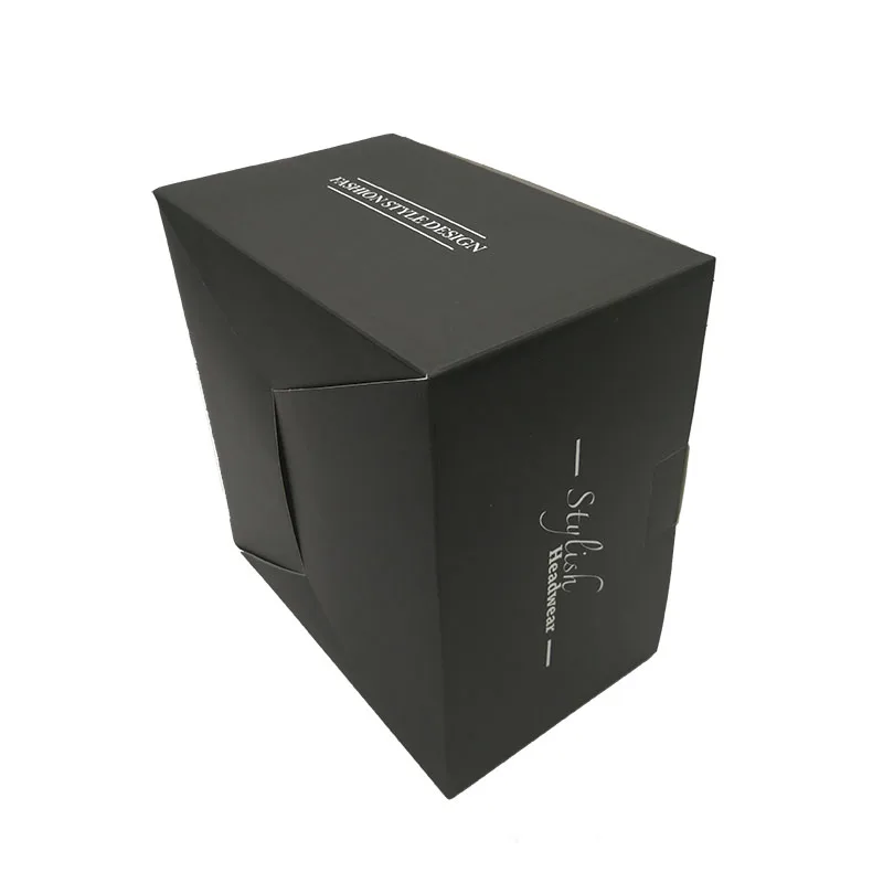 
Custom Baseball Cap Hat Paper Packaging Box 