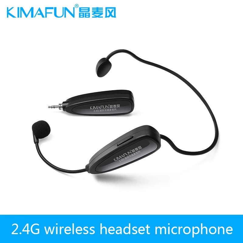 
microfono inalambrico 2.4GHz wireless headset microphone/mike for megaphone amplifier speaker wifi hidden microphone 