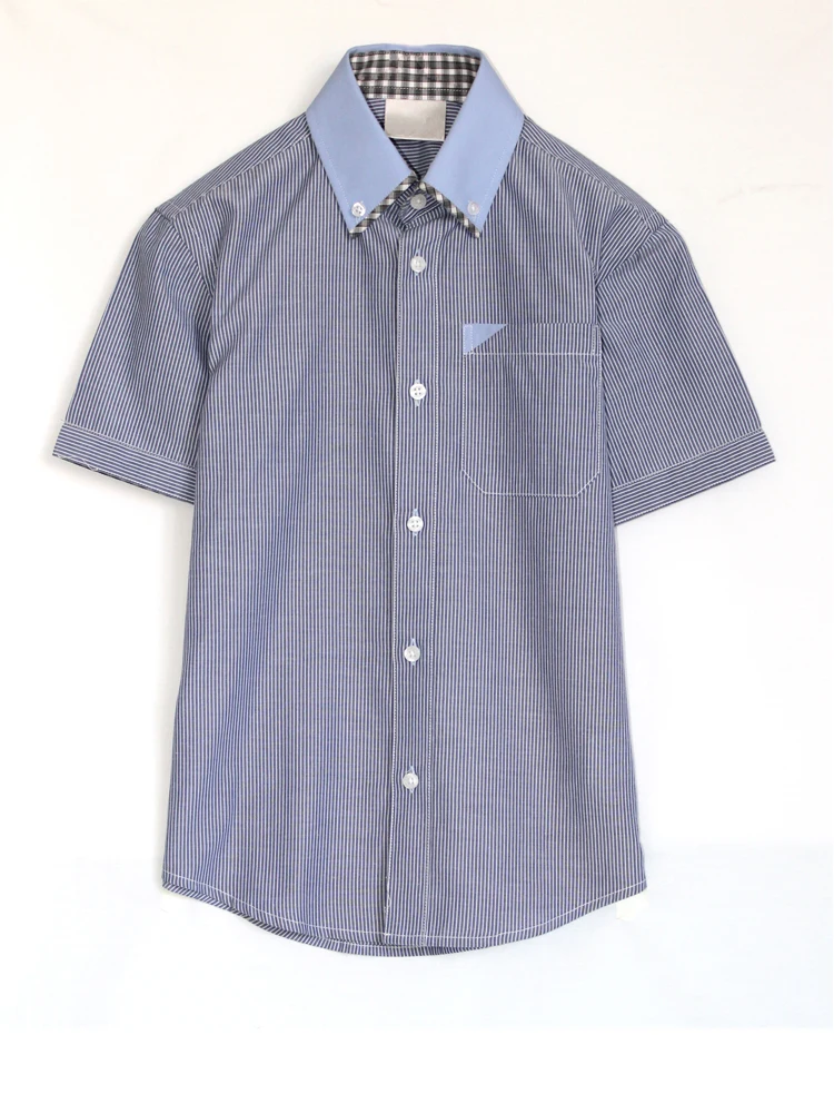 
Cheap baby clothes cotton white new style fashion design school boys uniform shirts 