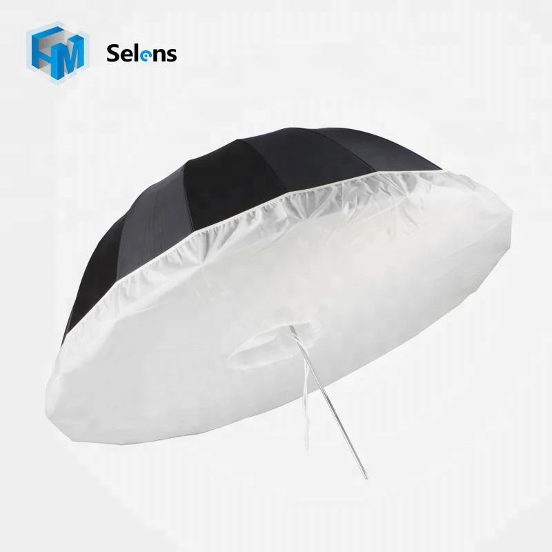 

Selens Hot Sale Professional Umbrella Diffuser for 165CM 65'' U65-R Parabolic Reflective Umbrella Softbox, White