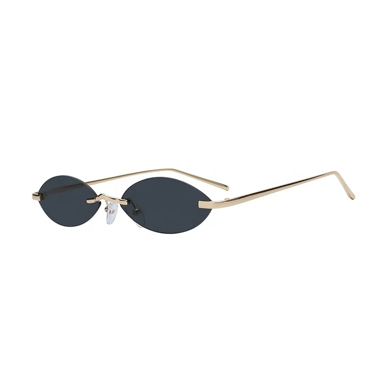 

2019 new oval women sun glasses charm custom round sunglasses