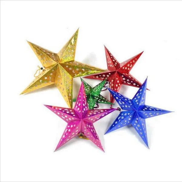 12inch 30cm Xmas Star Paper Lantern Lampshade Wedding Party Home