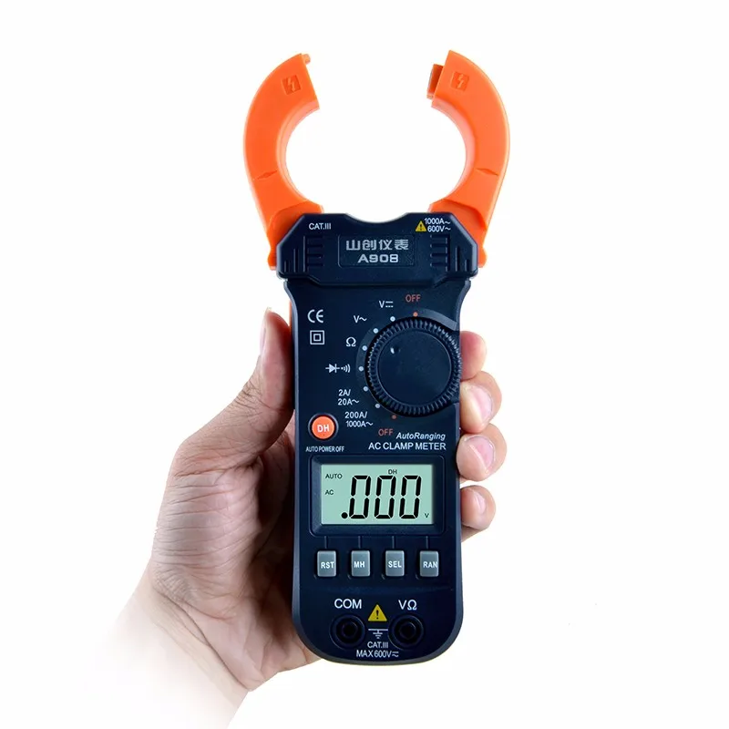 A908 Multimeter Meter Current ACDC Voltage Resistance Capacitance Frequency Temperature Tester Detection (10)