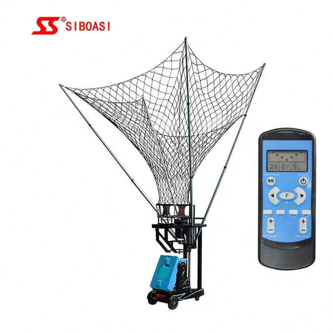 

New Style basketball rebounding machine, Blue