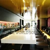 Aluminum bar table bar table chairs set illuminated nail manicure bar table