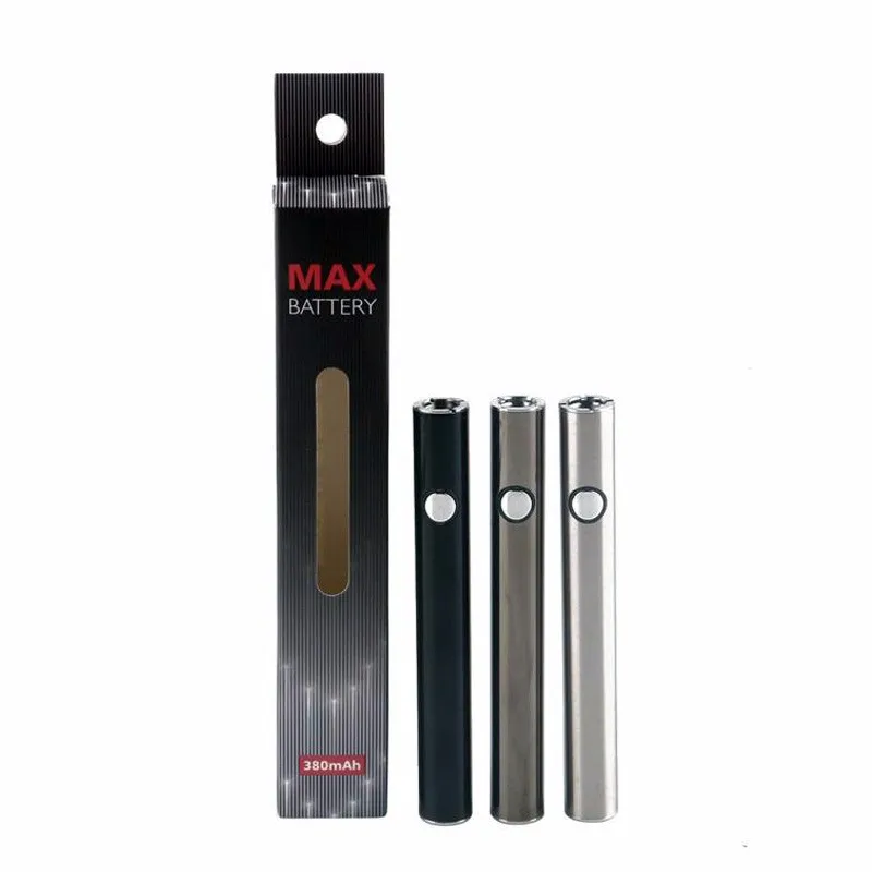 

380mah pre-heat adjustable vape pen battery 510 max battery