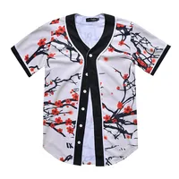 

wholesale custom sublimation mens dri fit striped baseball jersey blank