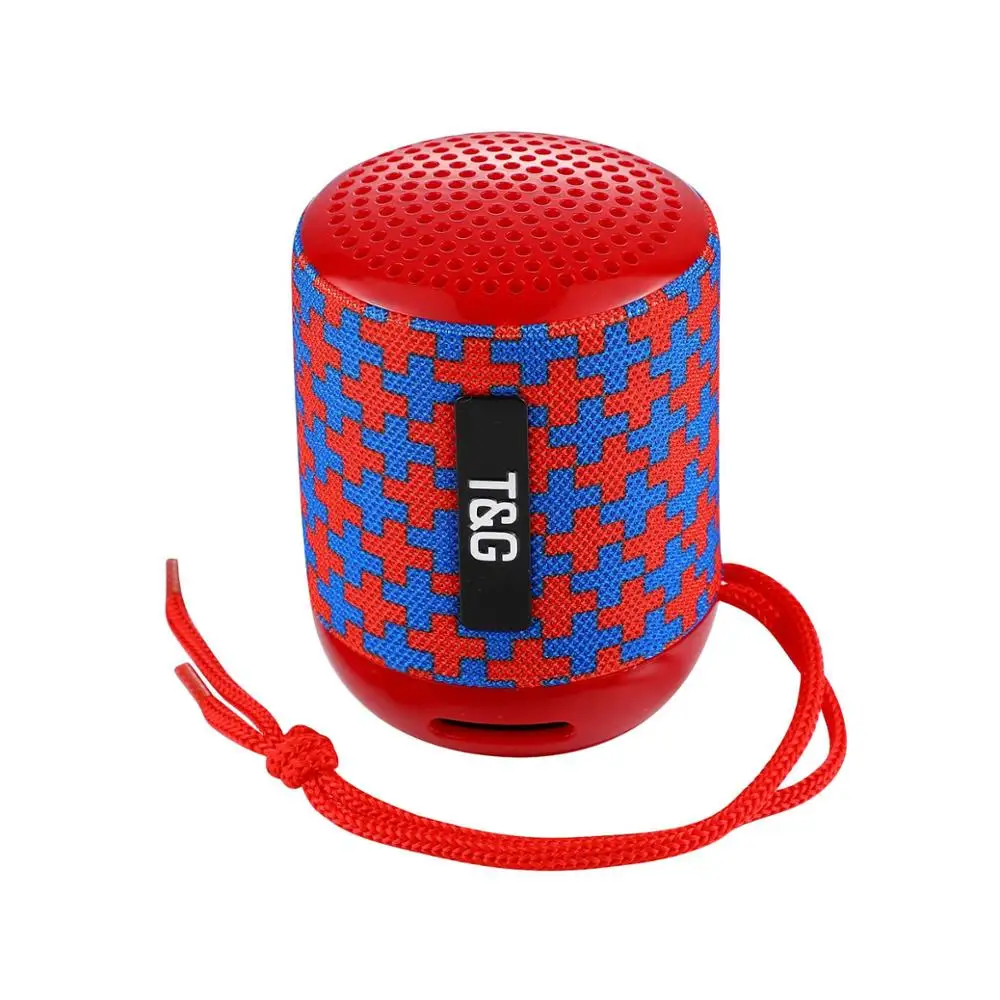 

Top selling gadgets China factory sales BT waterproof portable Mini speaker T&G speaker 129, Black blue orange red sliver