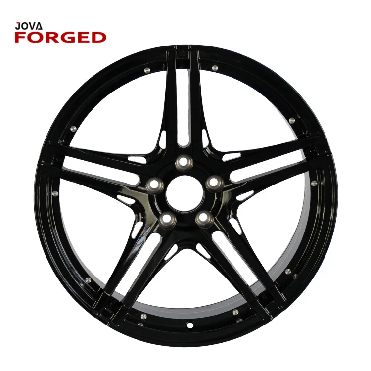 Color Custom 5 Star 19 Inch 5 Hole Alloy Wheel Rim 20inch Wheels