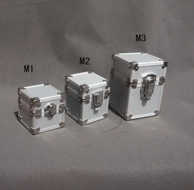 
Mini Tool case with silver aluminum frame 