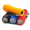 Color Plastic 9 LED Flashlight Mini Torch