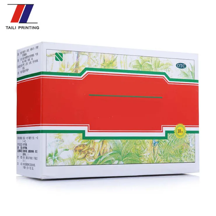 Eco Friendly Recycled Natural Medicine Package Small Medicine Pill