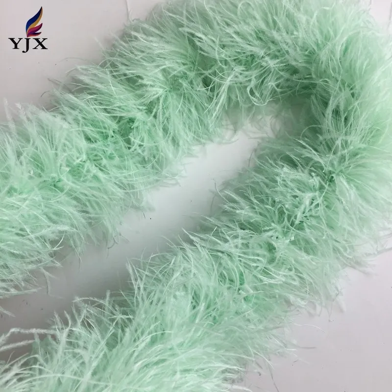 Factory Fluffy Soft Boa Fabric Ostrich Feather Artificial Feather Boa