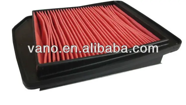 High Performance Universal Red Paper Motorcycle Air Filter