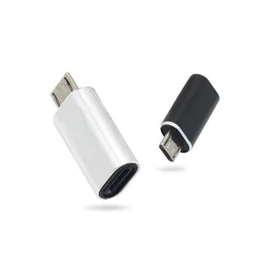 Hot selling polished edge type c female to micro usb male adapter
